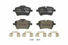 Передние тормозные колодки Brembo Xtra Line P 06 051X для Mini Hatch R50, R53 / 3 дв.