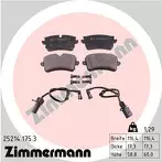 Задние тормозные колодки Zimmermann  25214.175.3