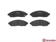 Передние тормозные колодки Brembo P 56 059 для Nissan Pathfinder 3 пок. / R51 / рестайлинг