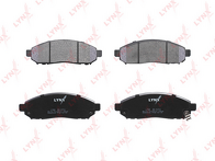 Передние тормозные колодки Lynx BD-5731 для Nissan Pathfinder 3 пок. / R51 / рестайлинг