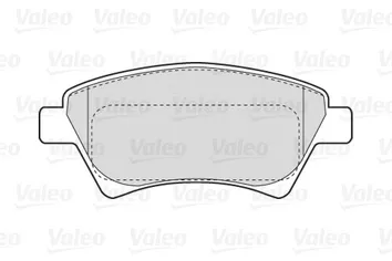 Valeo First 301558 <span>тормозные колодки передние</span>