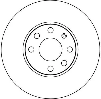 TRW DF4042 <span>тормозной диск вентилируемый</span>
