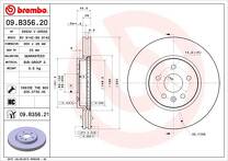 Тормозной диск Brembo Prime Line  09.B356.21