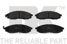 Передние тормозные колодки NK 222260 для Nissan Navara D22