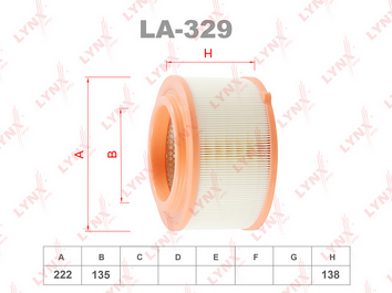 Lynx LA329 <span>воздушный фильтр </span>