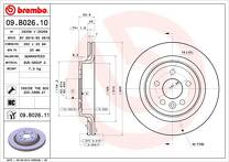 Тормозной диск Brembo Prime Line  09.B026.11