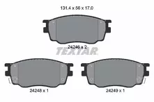 Передние тормозные колодки Textar 2424601 для Mazda 6 GG / седан / рестайлинг