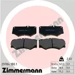 Передние тормозные колодки Zimmermann  29784.180.1