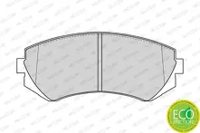 Передние/задние тормозные колодки Ferodo Premier Eco Friction  FDB1166