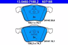Передние тормозные колодки ATE  13.0460-7188.2