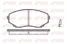 Передние тормозные колодки Remsa 0397.00 для Mazda MPV 2 пок.