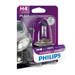 Philips VisionPlus +60% H4  12342VPB1