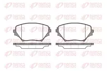 Передние тормозные колодки Remsa  0813.00
