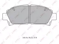 Передние тормозные колодки Lynx  BD-7558