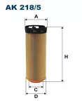 Воздушный фильтр Filtron  AK 218/5
