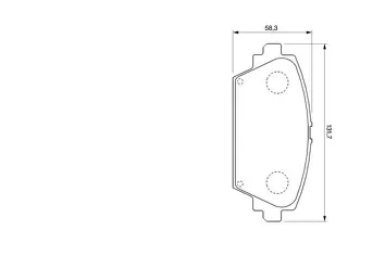 Bosch 0 986 424 791 <span>тормозные колодки передние</span>