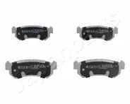 Задние тормозные колодки Japanparts  PP-W02AF