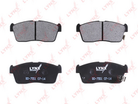 Передние тормозные колодки Lynx BD-7551 для Suzuki Ignis 1 пок.