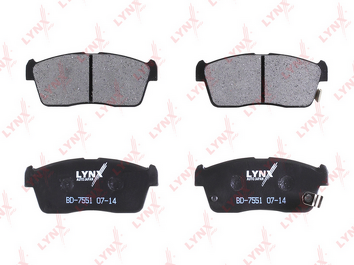 Lynx BD-7551 <span>тормозные колодки передние</span>