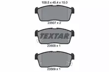 Передние тормозные колодки Textar  2350701