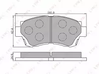 Передние тормозные колодки Lynx  BD-7520