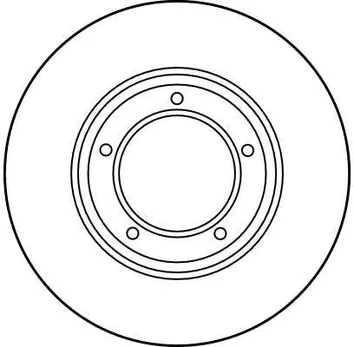TRW DF1803 <span>тормозной диск вентилируемый</span>
