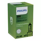 Philips LongLife EcoVision H4  12342LLECOC1