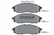Передние тормозные колодки Textar 2397001 для Nissan Navara D22