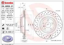 Тормозной диск Brembo Prime Line  09.A959.21