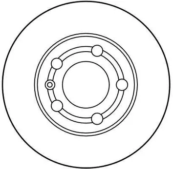 TRW DF2805 <span>тормозной диск полный</span>