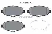 Передние тормозные колодки Textar  2149001
