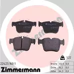 Задние тормозные колодки Zimmermann 22423.160.1 для Mercedes-Benz GLC-Class X253