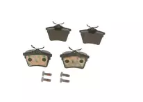 Задние тормозные колодки Bosch 0 986 494 095 для Peugeot 407 1 пок. / купе