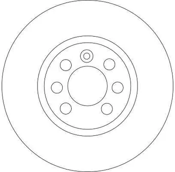 TRW DF4426 <span>тормозной диск вентилируемый</span>