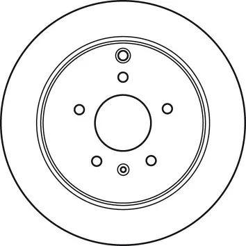 TRW DF6024 <span>тормозной диск вентилируемый</span>