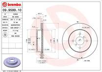 Тормозной диск Brembo Prime Line 09.9599.10 для Suzuki Ignis 1 пок.
