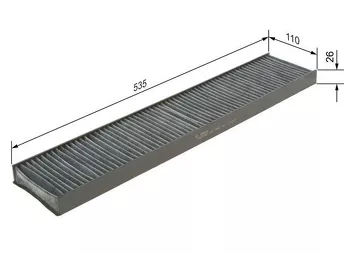Bosch 1 987 432 328 <span>салонный фильтр угольный</span>