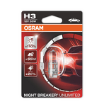 Osram Night Breaker Unlimited + 110% H3 64151NBU-01B 64151NBU-01B