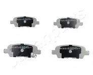 Задние тормозные колодки Japanparts PP-154AF для Nissan Murano 2 пок. / Z51 / рестайлинг
