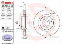 Тормозной диск Brembo Prime Line  09.B858.11