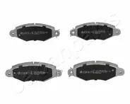 Передние тормозные колодки Japanparts PA-114AF для Renault Kangoo 1 пок. / рестайлинг