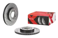 Тормозной диск Brembo Xtra Line 09.5166.1X для Volkswagen Caddy 2 пок. / 9K9