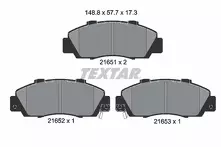 Передние тормозные колодки Textar 2165101 для Honda Accord 6 пок. / седан