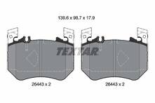 Передние тормозные колодки Textar 2644301 для Mercedes-Benz S-Class W223