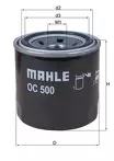 Масляный фильтр Mahle  OC 500