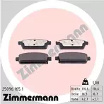 Задние тормозные колодки Zimmermann  25096.165.1