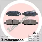 Задние тормозные колодки Zimmermann  25778.140.1