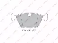Передние тормозные колодки Lynx  BD-1411