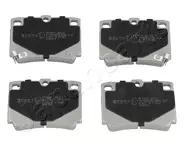 Задние тормозные колодки Japanparts  PP-592AF