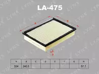Воздушный фильтр Lynx LA-475